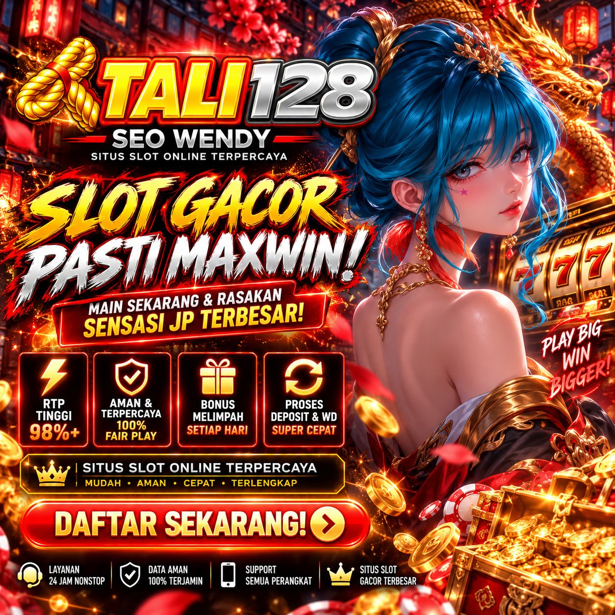Banner TALI128 Indonesia
